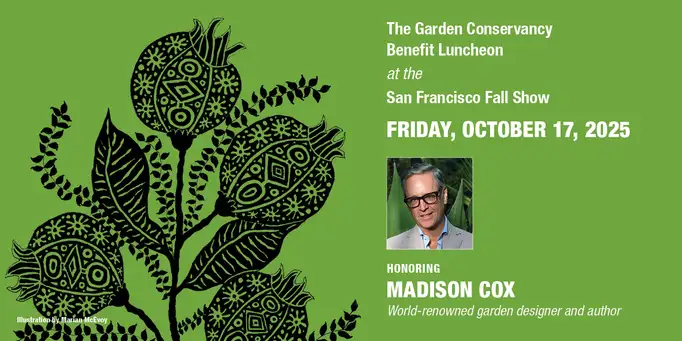 Garden Conservancy Benefit Luncheon at the San Francisco Fall Show